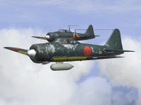 A6M2b Mitsubishi Zero Fighter type21 green2