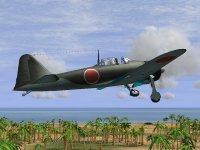 A6M2b Mitsubishi Zero Fighter type21 green1